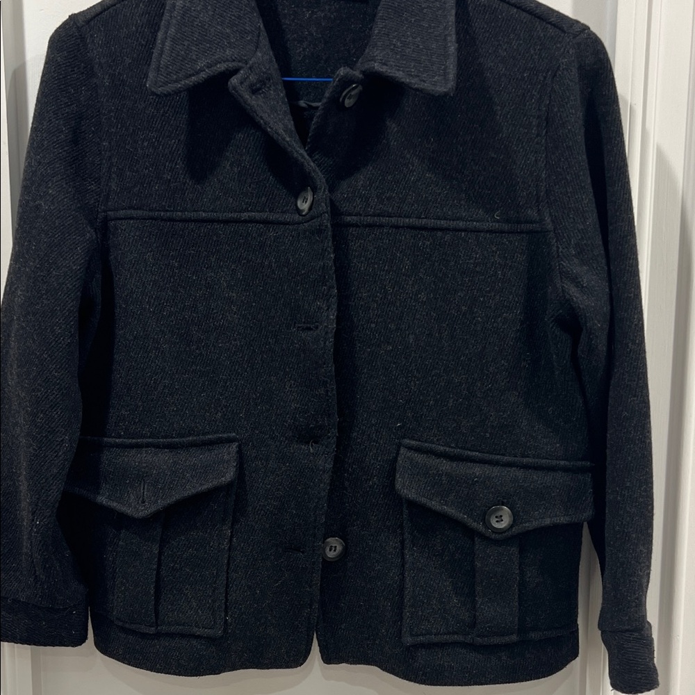 Liz Claiborne Black Utility Jacket